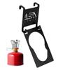 Stove Tank Hanger Hook For Camping Tables Hook Hang Gas Canister Tool Stove Tank Hanger Hook Portable Tank Accessories Hanger