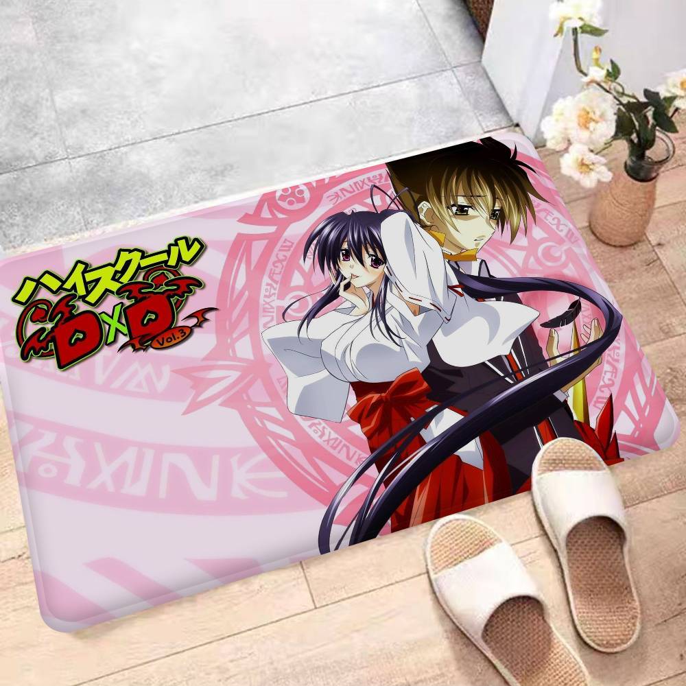 Anime High School DxD Entrance Door Mat Nordic Style Home Doormat Bathroom-Toilet Mats Bedroom Hotel Decor Mat
