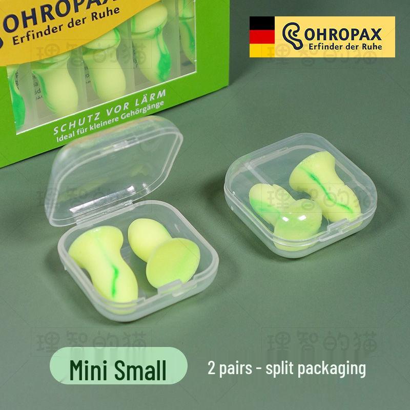Беруши Ohropax Mini для сна - Маленький размер, Супер звукоизоляция, Снижение шума, Идеально для общежития и учебы Germany Imported - Genuine Assurance