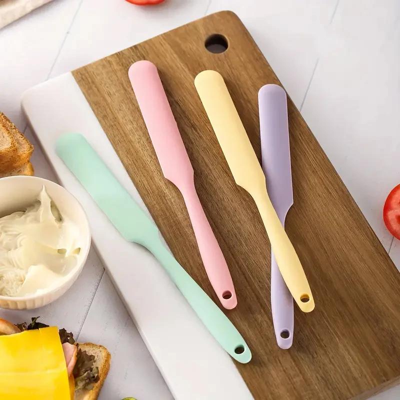 Silicone Spatula Kitchen Ware Cook Utensils Kitchen Scraper Cooking Tools Shovel Non-stick Spatulas Scraper Tool Baking
