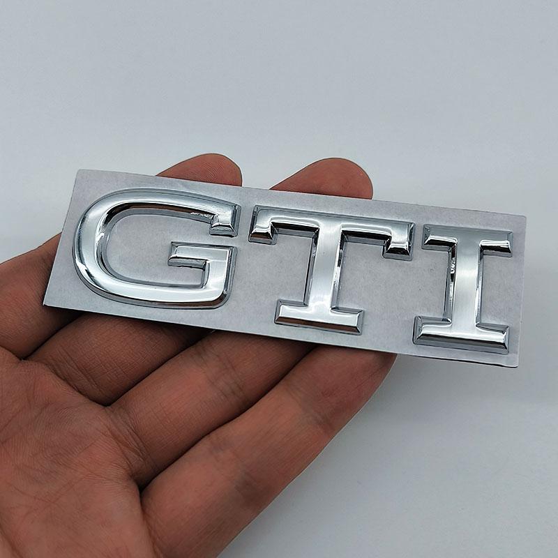 

Golf 3 4 MK3 MK4 2026 Hot For VW VOLKSWAGEN New 3D Metal Chrome Black Red Logo GTI Emblem Letters Stickers Car Rear Trunk Badge
