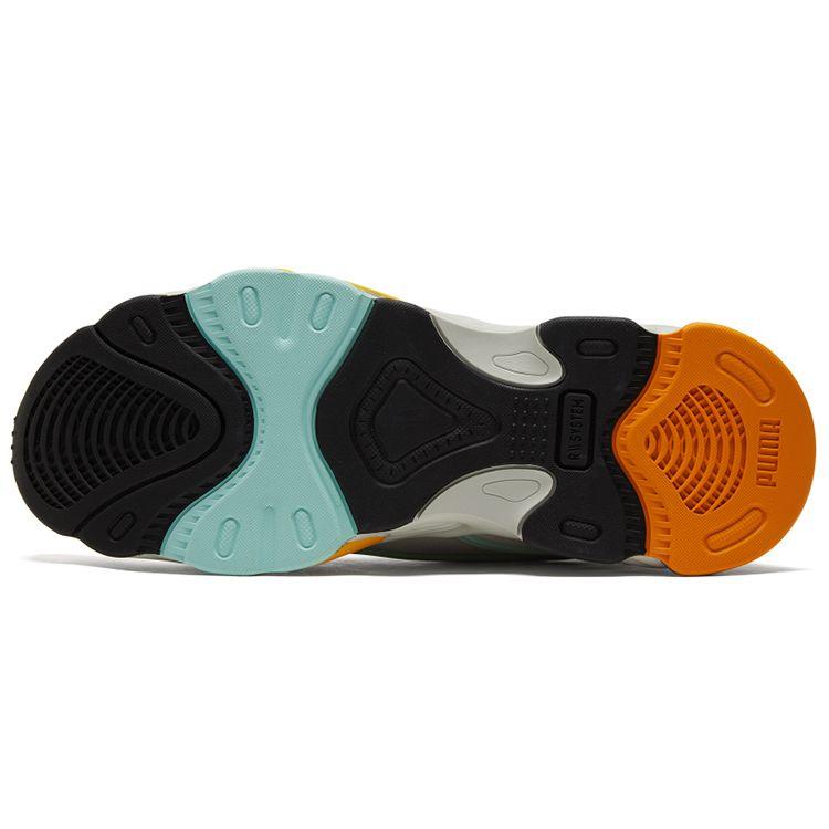 Puma Rs-Connect Fabric And Leather Comfortable Versatile Low-Top Lifestyle Sneakers Unisex Sneakers Bright-Orange 382088-01