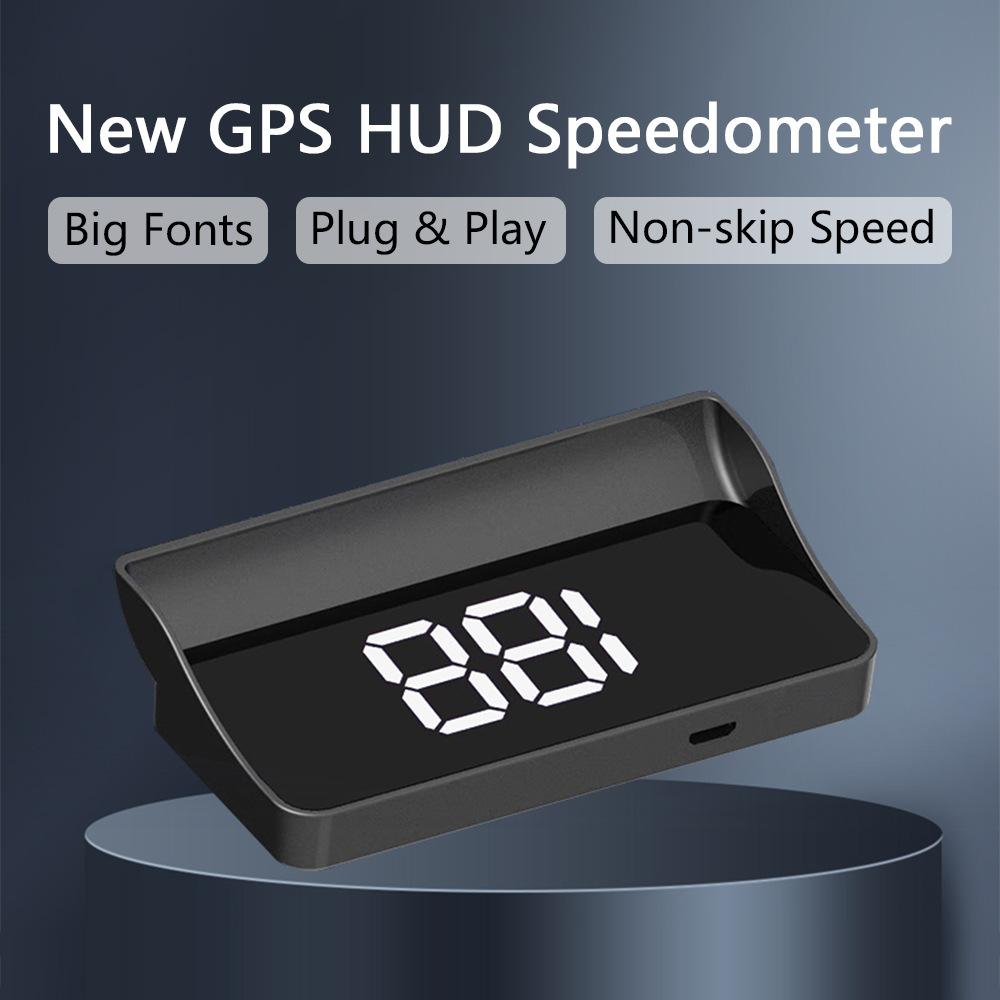 2026 HD Car Head Up Display HUD Windshield Projector GPS System for All Cars Speedometer Auto Electronics Accessories Speed KM/H