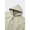 Customellow Unisex 2 Layer Hooded Jacket Beige C9uam26115bex