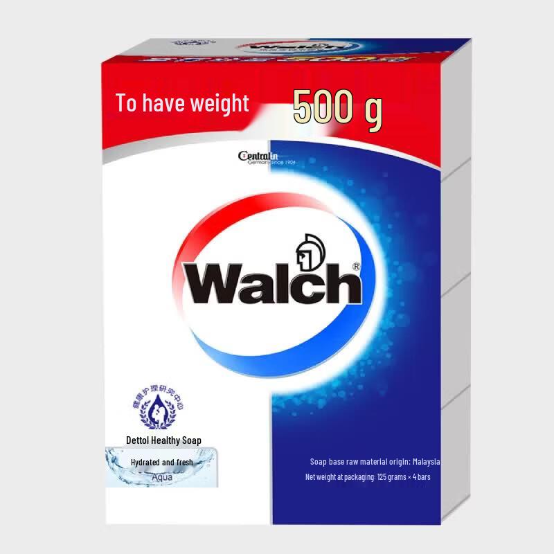 Walch Healthy Moisturizing & Fresh Soap 4-Bar Pack