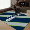 Seahawks Team Spirit Rug Game Carpet, Floor Mat for Bedroom Living Room Entryway Rug, Home Decor Idea Gift for Christmas Birthday