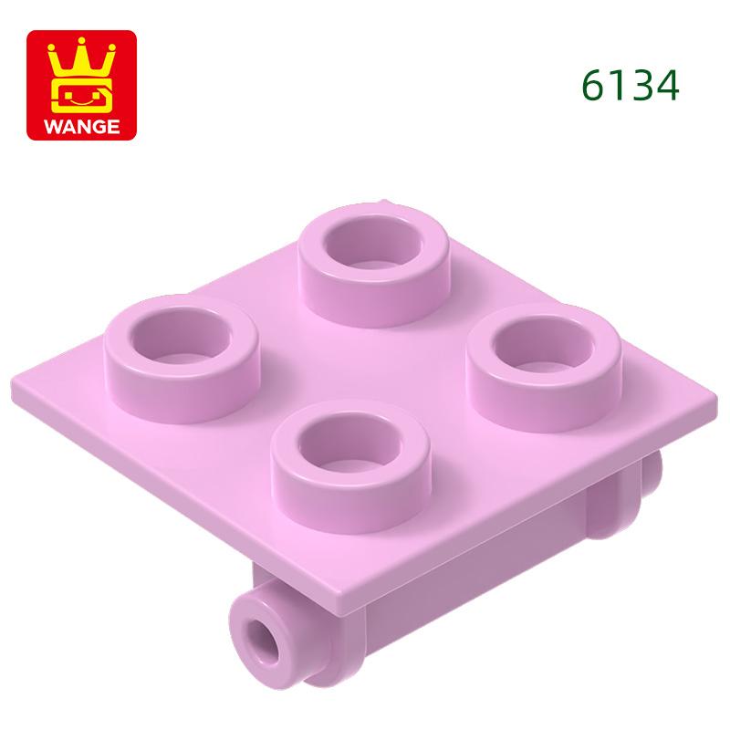 Non-Toxic 210Pcs/Lot 6134 Hinge 2 X 2 Top Block Moc Color Accessories Compatible With Brick Diy Children'S Toy Assembly Parts