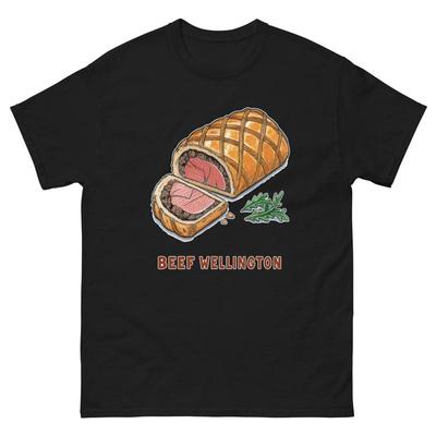 Beef Wellington Delicious Food Holiday Eating T Shirt
