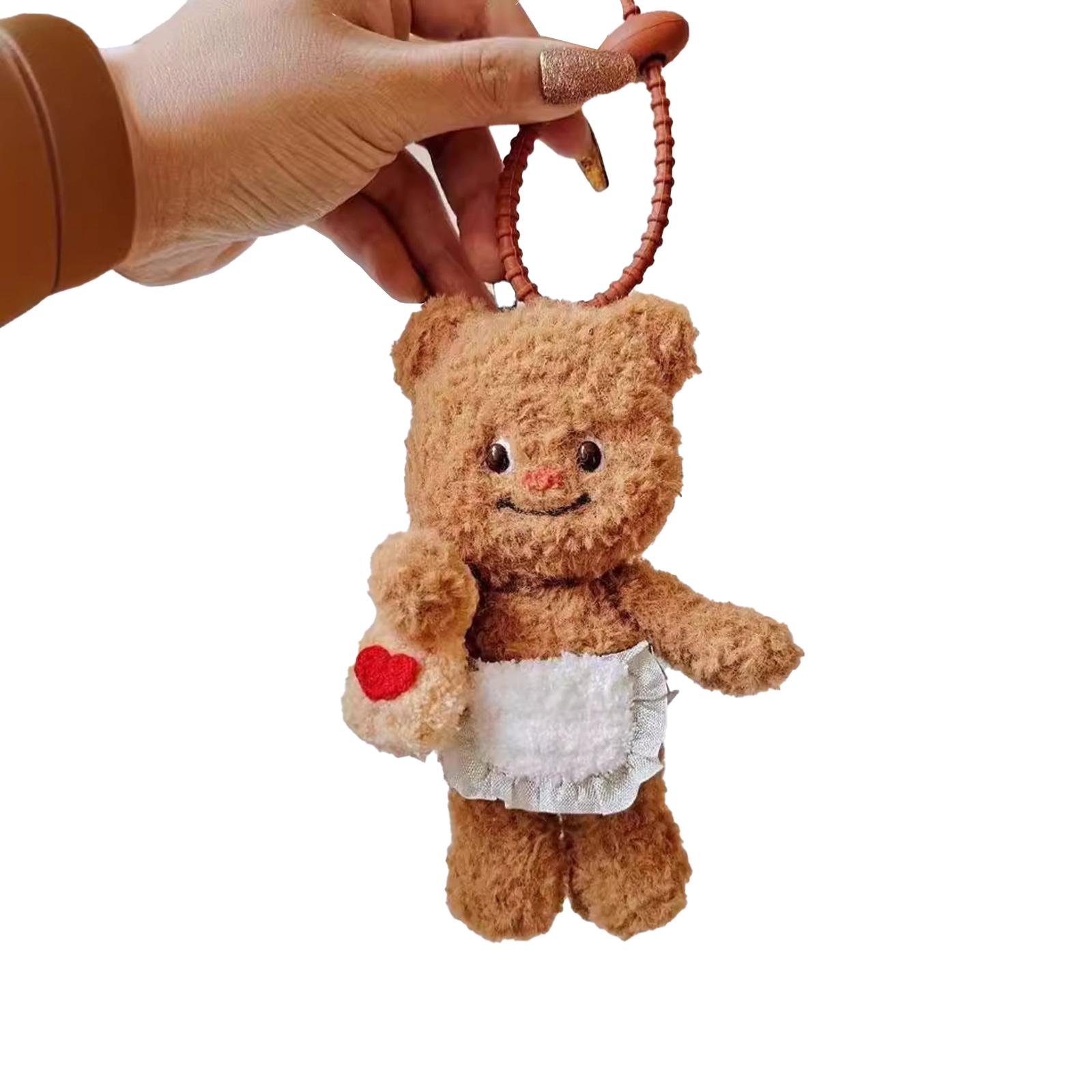 Мягкий кулон в виде медведя — фото 4