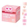 Clear Pull-Out Memo Pads Self-Adhesive 105Sheets 108Sheets for School Office Home Dormitory