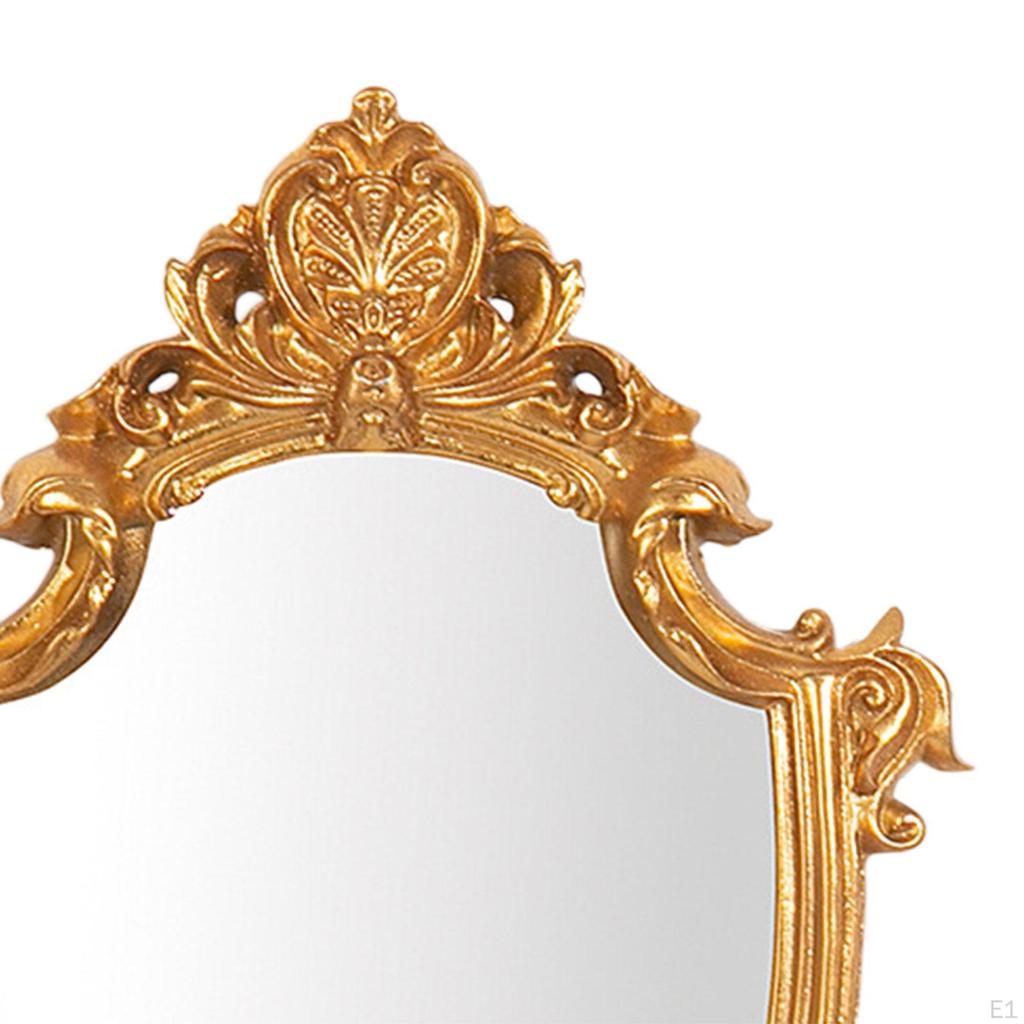 Antique Bathroom Mirrors, Makeup Mirror Wall Decor, Decorative for Entryway Bedroom