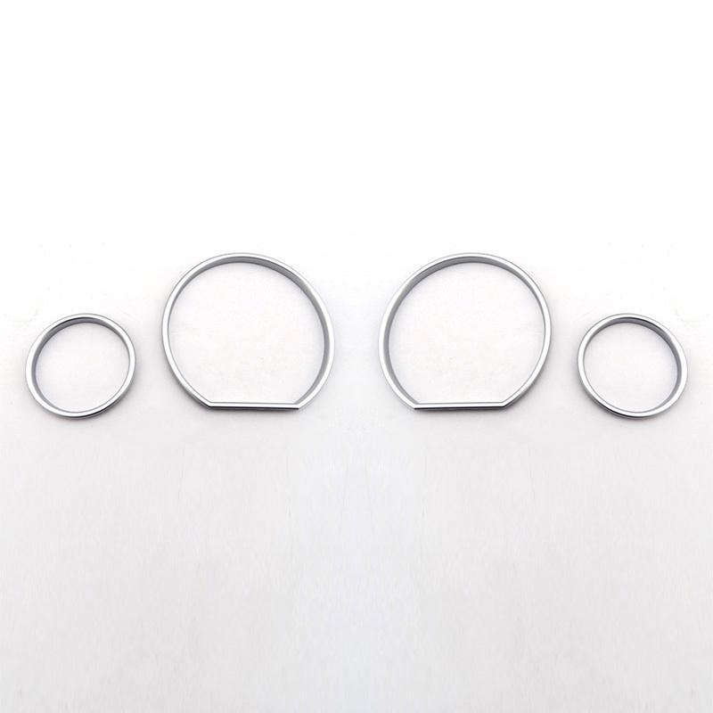 

Speed Meter Decor Matt Chrome Gauge Cluster Bezal Dashboard chrome dial ring For BMW E36 M M3 GT Z3 Chrome