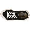 MLB Chunky High Low New York Yankees Lace-Up Non-Slip Wear-Resistant Low-Top Canvas Shoes Unisex sneakers Black 32SHU2111-50L