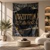 Decorative Tapestry,Led Zeppelin Printed Wall Art, Lightweight Wall Hanging For Bedroom Background