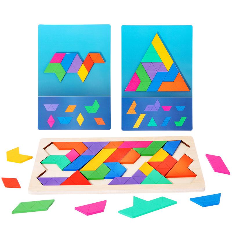 

Деревянный танграм: Сотни узоров, Учебное пособие по математике для возраста 3-6 лет, Первый класс, второй семестр