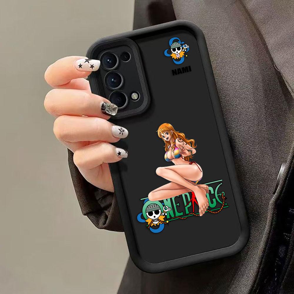 O-One P-Piece ZORO Nami Phone Case For Samsung A07 A70 A03 A03S A04E A05 A05S A06 A11 A12 A04 M15 M31 M34 M51 M54 NOTE 20 Case