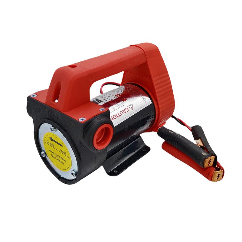 High Flow Self-Priming Electric Oil Pump - Portable 12V/24V Diesel Fuel Dispenser & Extraction Machine