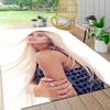 Blonde Hair Elegant Pose Carpet Rug Soft Washable Antislip Home Living Room Sofa Mats Personalized Christmas Rug