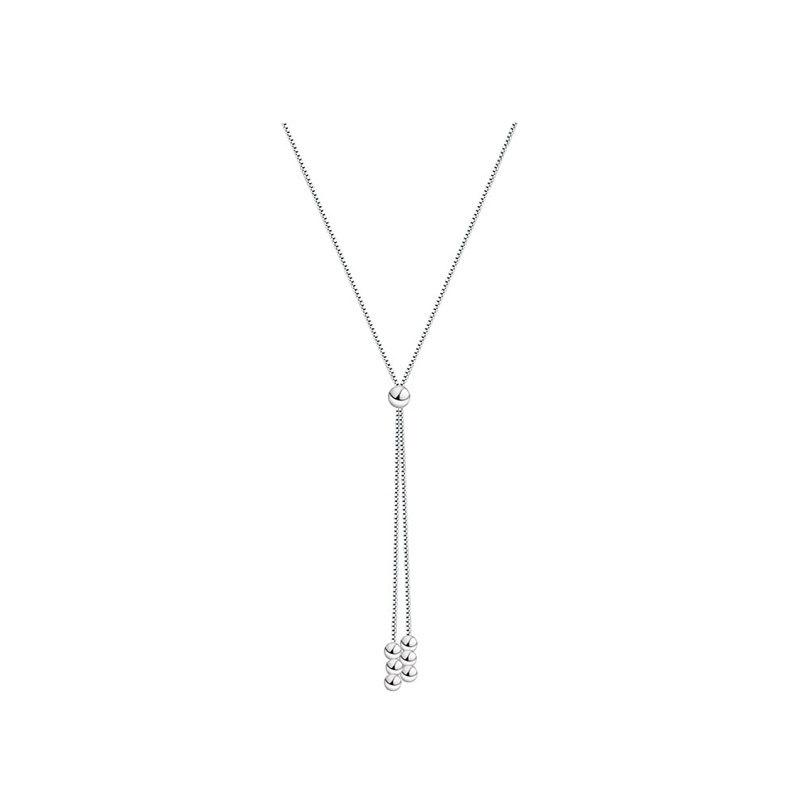 

Простой женский стиль ниша бусины кисточки ожерелье для женщин ключицы цепи индифферентный стиль подарок