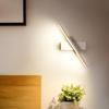 Wall Light 330 Rotatable Adjustable Light Angle Indoor LED Wall Lamp  Simple Aluminum Light Fixture for Living Room Hallway