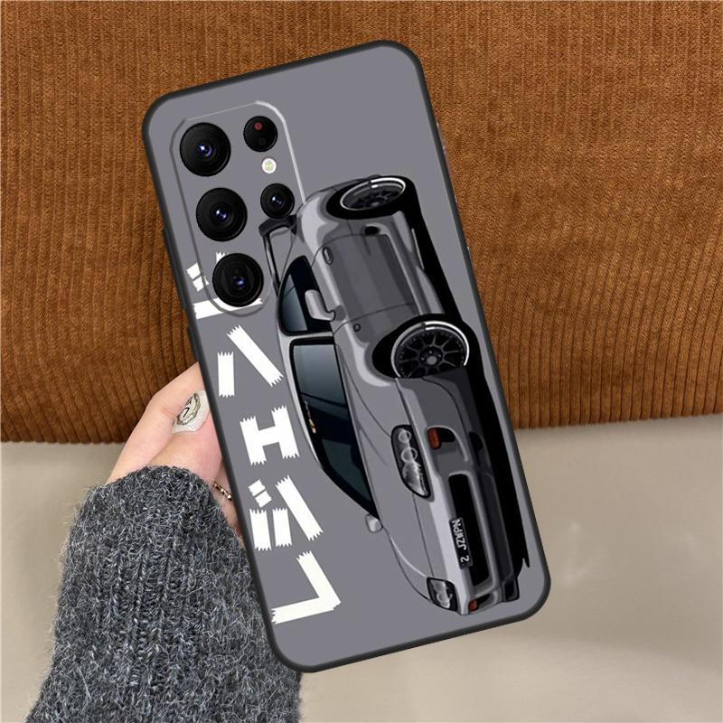 Tokyo JDM Drift Sport Car Phone Case For Samsung Galaxy S25 Ultra S9 S10 Plus S20 S21 S22 S23 FE S24 Ultra Back Cover