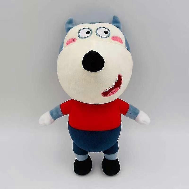 Plush Wolfoo And Lucy Toy With Cartoon Type Soft Durable Long Lasting Cute