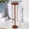 Jewelry Tower Rustic Wooden Jewelry Display Rack Oval Tabletop Necklace Pendant Bracelet Organizer Multifunctional Home Kitchen Accessory