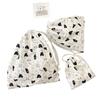 Embossed Cartoon Drawstring Bag - Dustproof Portable Cloth Organizer for Cosmetics