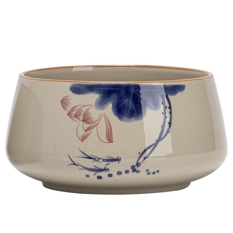 Zhinianhua Ceramic Tea Wash Basin