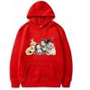 Japanese Animation Autumn Hoodie Fashion Design Men's Women's Sweatshirt Fleece Oversized Couples Streetwear Hoodies