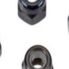 Steel 1/10 Tyre Nut RC Upgrade Part 4pcs Rust-proof And Durable Rc Tyre Nut For SENTON 3S RC Car Part RC Car Accessories