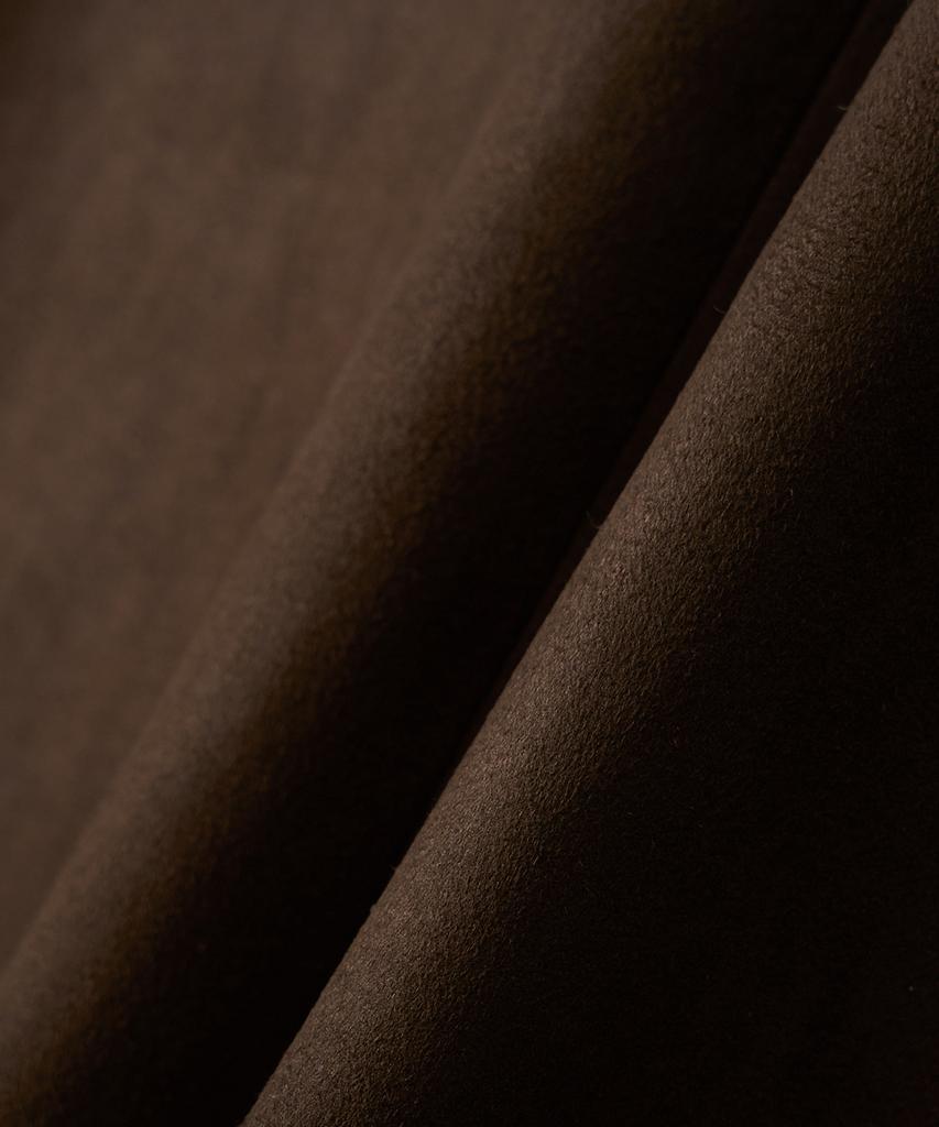 Trip Le Sens Custom 3B Crop Blazer_Suede Brown