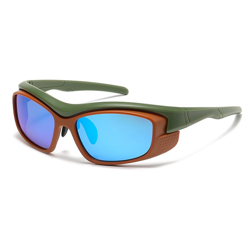 New arrival Popular Women's Sunglasses Punk Sunglasses Unique Oval Sun Glasses Men Goggle Shades Mirror Colorful Y2K Eyewear