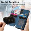 D15 For Samsung Galaxy S23 Kickstand Case Retro PU+TPU Phone Cover with Zipper Wallet