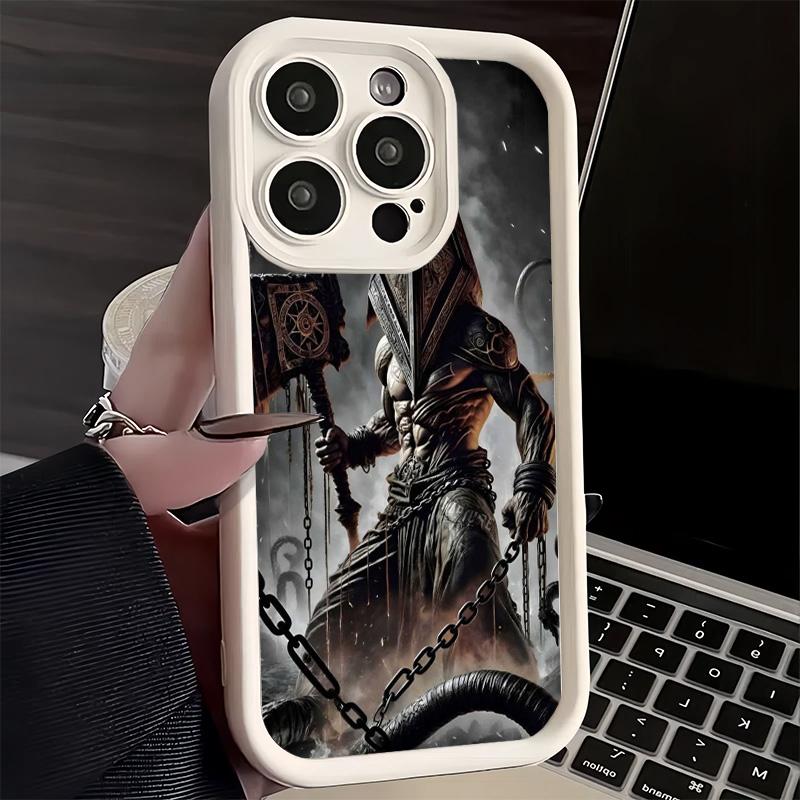 

Phone Case for iPhone 17 Air 16E 15 16 Pro Max Silent Hill Horror Theme Cover 14 Plus 13 12 Mini Soft Shell Silicone Fundas iPhone 13Pro