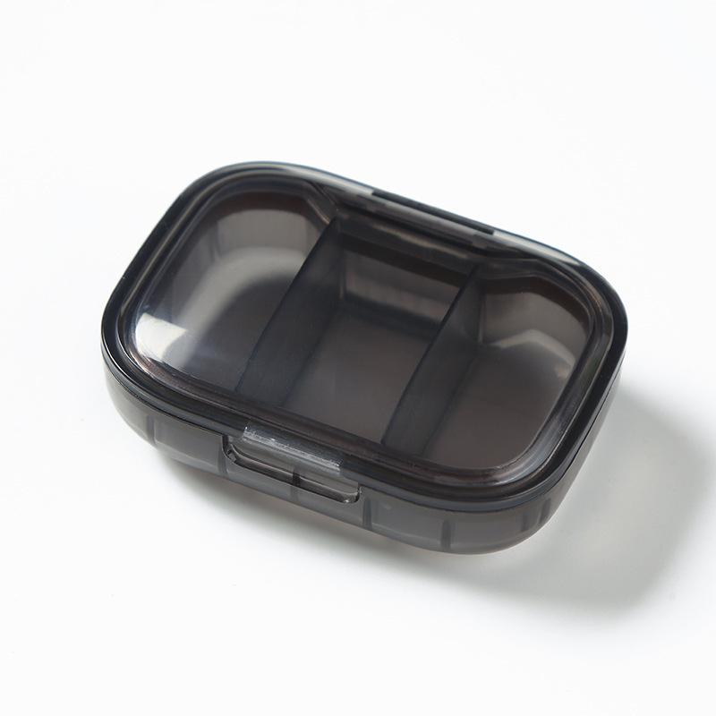

Portable Mini Medicine Box Small Pill Organizer Compact Storage Case with Secure Lid for Daily Medication Management and Travel Use One Size