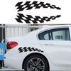 Car Stickers Universal Vinyls Car Racing Flag Stickers