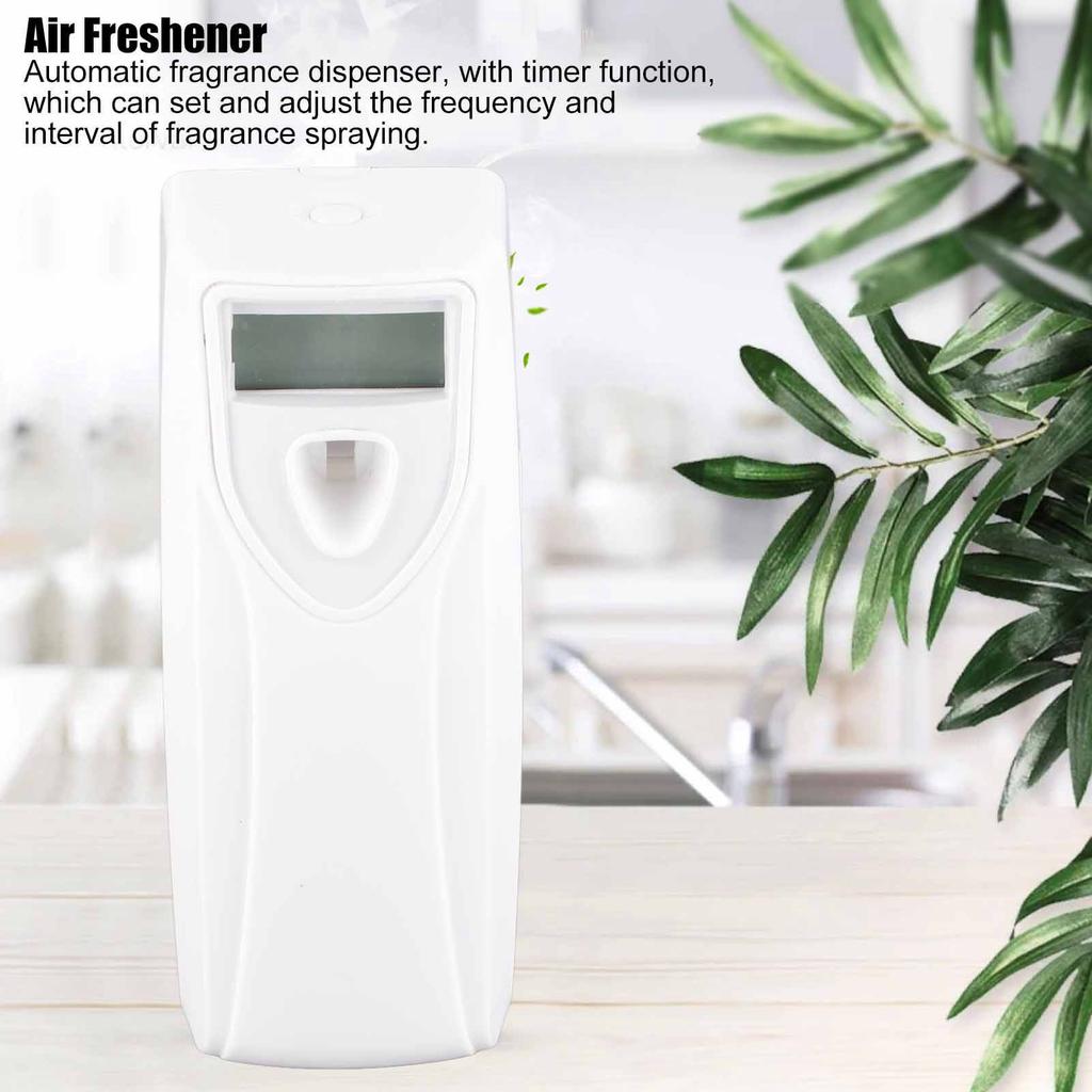 Automatic Fragrance Dispenser with Timer Wall Mount Air Freshener Perfume Sprayer Machine White