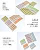 ORI365 Imabari Towel Gauze Handkerchief Pile Made In Circle Stripe Low for Women and Men 3-Piece Set, & Gauze, 100% Cotton, Japan, Absorbent,
