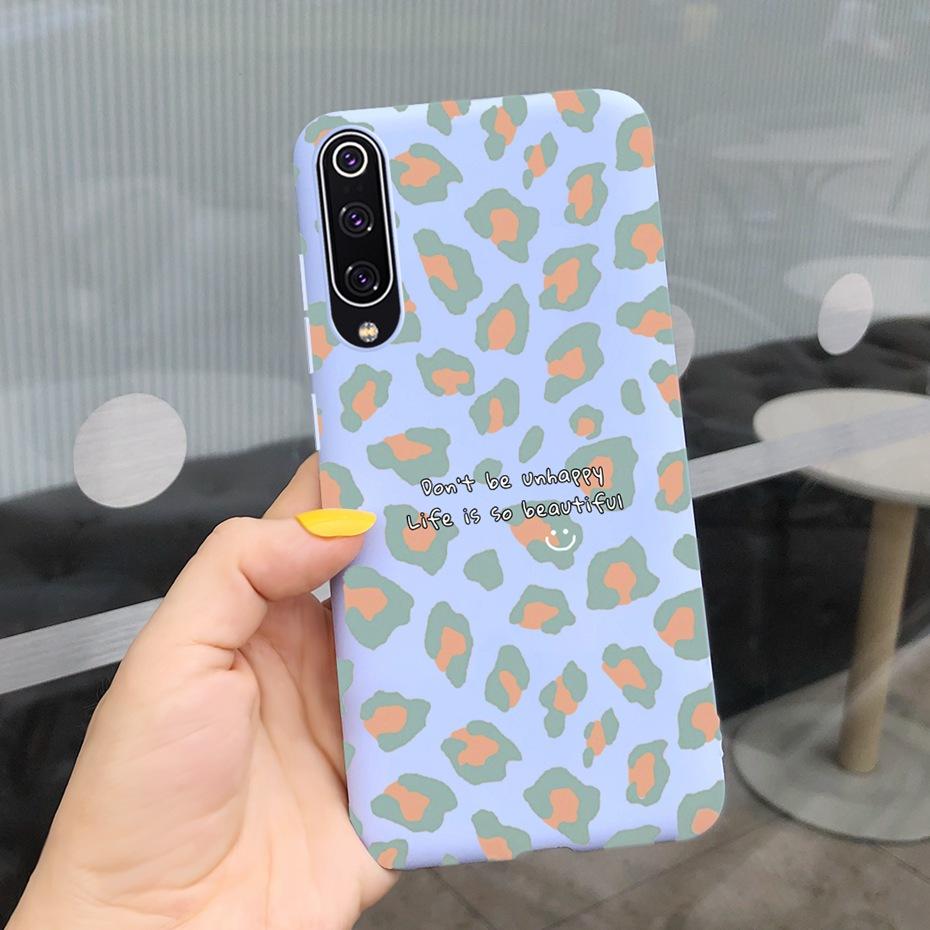 Lovely Printing Jelly Phone Case For Xiaomi Mi 9 SE Mi9 Soft Silicone TPU Back Cover For Xiaomi Mi 9 Lite Mi 9SE 9 SE Bumper