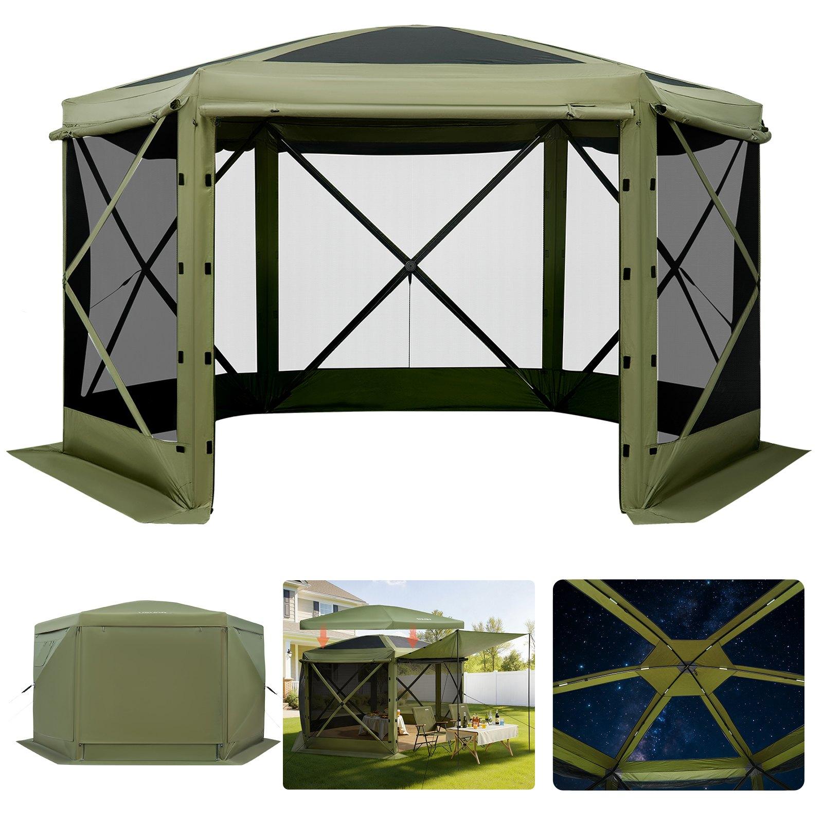 VEVOR Pop-up Gazebo Moskītu Telts, 3x3