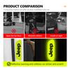4pcs Car Door Stickers Reflective Safety Opening Warning Sticker For Jeep Grand Cherokee Wrangler JK Renegade Gladiator Compass AMV1