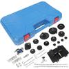 12-Piece Brake Bleeder Kit with Quick Connector and Master Cylinder Adapter for Most Vehicles