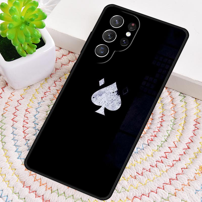 Poker Surreal Aesthetic Art Phone Case For Samsung Galaxy note 10 pro S26 S25 S24 S23 S22 Ultra Plus S21 FE S20 Shockproof Cover