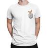 Corgi Mom Dog Flower Love T Shirts Unisex Unisex Pure Cotton Funny Tshirt Crewneck Tee Shirt Short Sleeve Clothes Graphic Printed