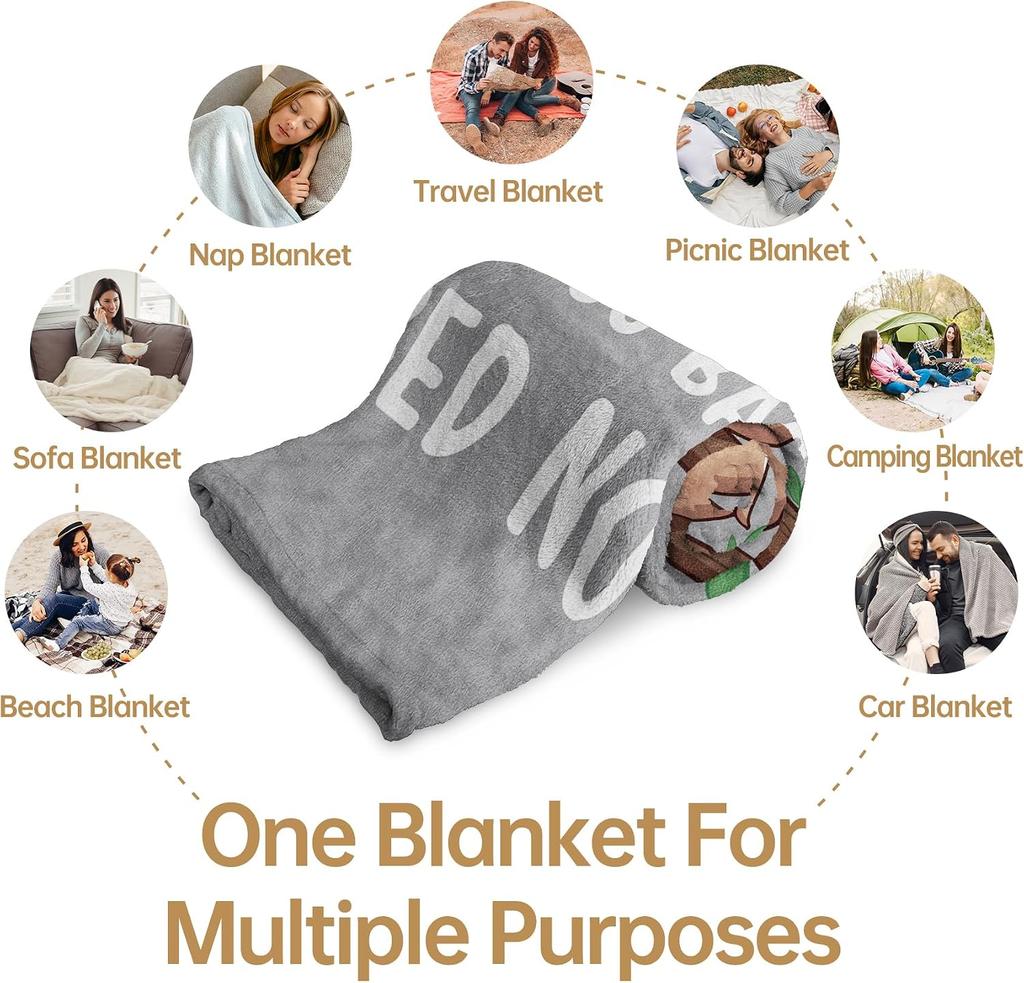 I Graduated Can I Go Back To Bed Now Sloth Flannel Blanket Cute Graduation Sloth Print Soft Warm Throw Blanket Sofa Bedroom Grad Gift Home Decor