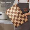 Solid Walnut Wood Chessboard Pattern Cutting Board