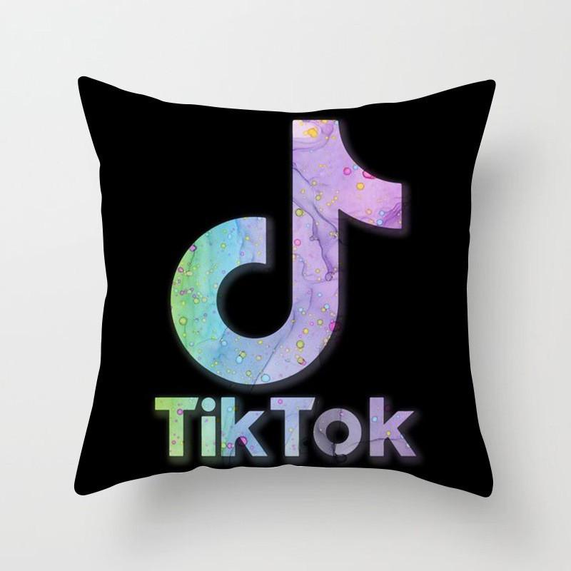 Tiktok Cushion Cover Decorative Soft Pillow Case For Stylish Home And Car Decor