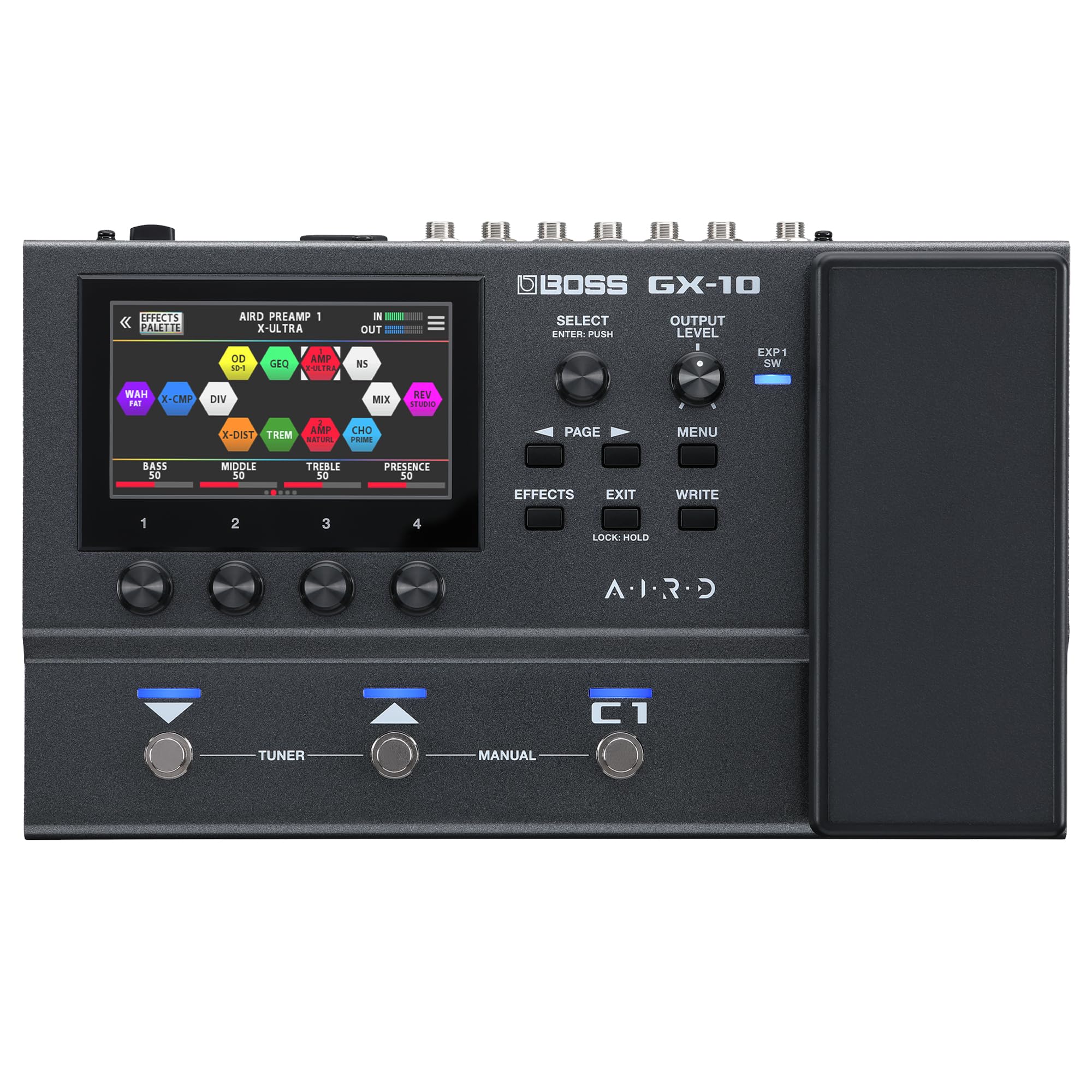 

Мультиефекторний гітарний процесор ефектів BOSS GX-10