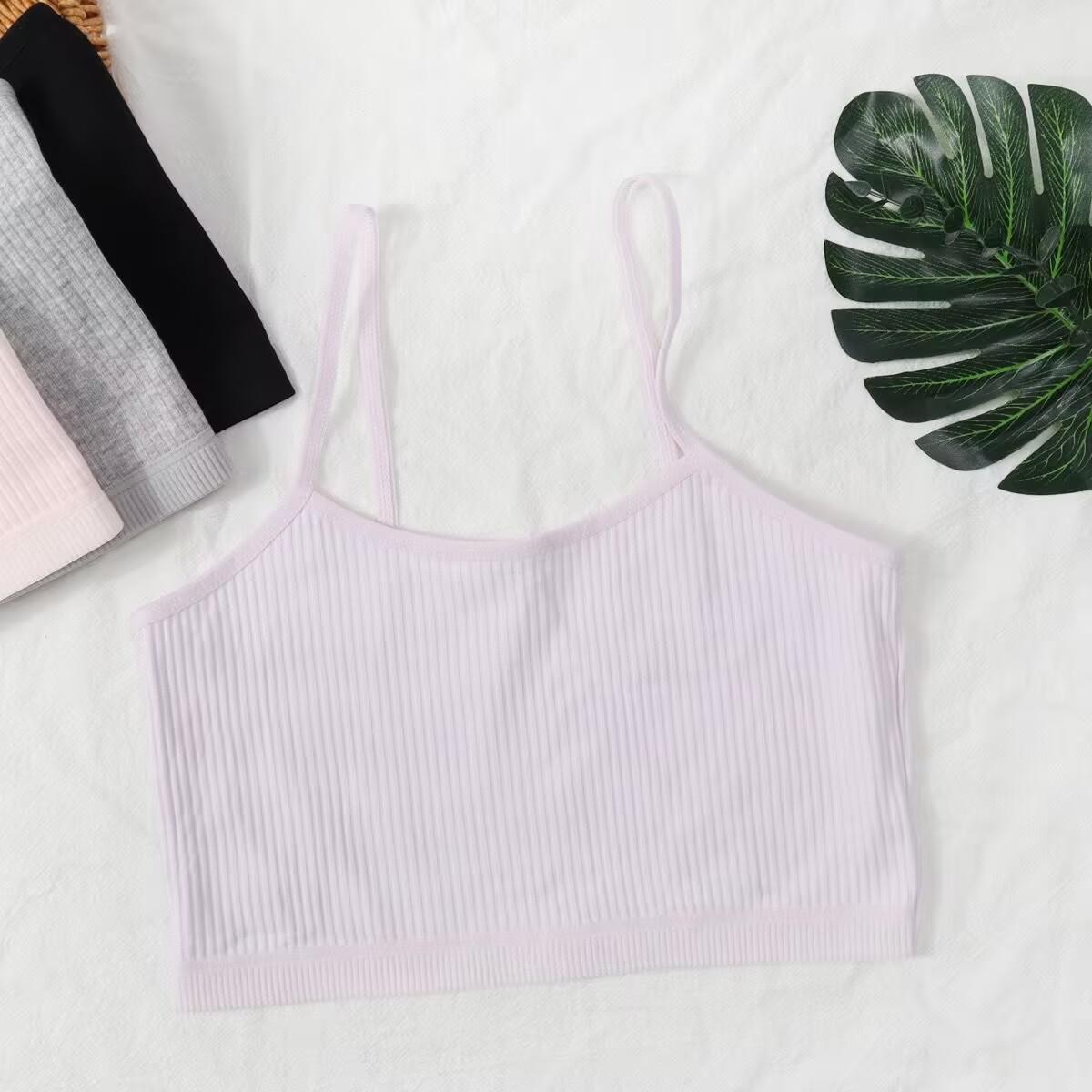 

Детский тренировочный бюстгальтер для девочек, нижнее белье для подростков, жилет, нижнее белье для подростков, одежда для периода полового созревания, От 8 до 14 лет